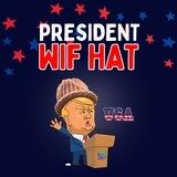 President wif hat $TRUMP