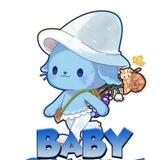 Baby Smurf Cat
