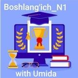 Boshlang'ich N1