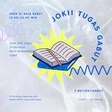 Jokii Tugas Gabut: OPEN