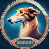 Borzoi On Ton