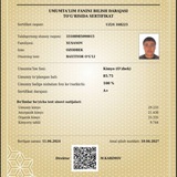 “ONLINE KIMYO” maktabi XUSANOV OZODBEK