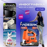 Инфографика wb/ozon