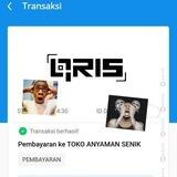 penipuan qr "TOKO ANYAMAN SENIK"