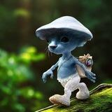 Real Smurf Cat