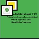 Birgalikda o'rganamiz Pedagogik mahorat guruhi natijalari☘️