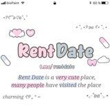 𓂃 ּ Rent Date — boy/girlfriend rent ‧₊˚