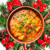 Борщ с капустой, но не красный