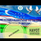 ASL TARIX // Hayot Shoniyozov