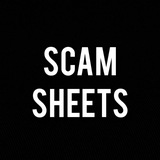 SCAM SHEETS