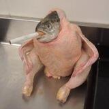Smoking Chicken Fish
