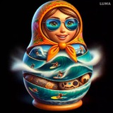 ༄МАТРЁШКА НА СЁРФЕ