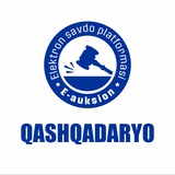 E-AUKSION QASHQADARYO | Rasmiy kanal