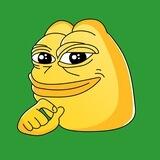PEPE on SOL - Gold Wrapped