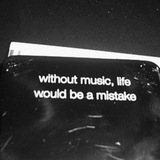 The music talks