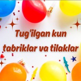 🎊 YAQINLARIMGA TABRIK QUTLOVI 🎊