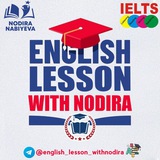 Ingliz tili darslari with Nodira