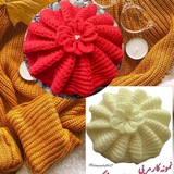 کلاه قلاب بافی اسپرت رایگان🧶