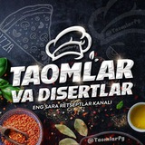 Taomlar | Kanalga Kirish