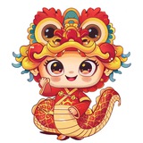 Golden Snake金蛇春晚龙头ip🐍