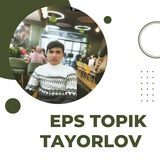 Eps Topik Imihtonga tayyorlov kanali