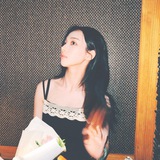 pinkish bow, beautiful face and beautiful smile, kind heart.