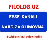 ESSE KANALI | NARGIZA OLIMOVNA