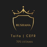 🇬🇧CEFR|| Eng TOIFA with Rushana 🇺🇸