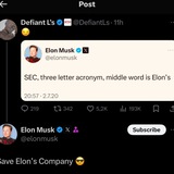 SEC - Save Elon’s company