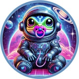 BABY SPACE FROG X