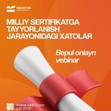 Milliy sertifikat imtihoniga tayyorlanish jarayonidagi xatolar