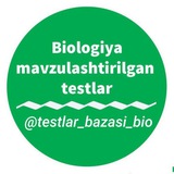 💥 TESTLAR BAZASI 💥