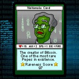 The Nakamoto Card - First Ever Rare Pepe NFT minted