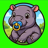UTA 🦛 Japanese Baby Pygmy Hippo