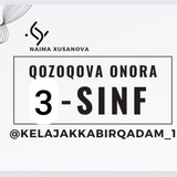 3-sinflar uchun kanal