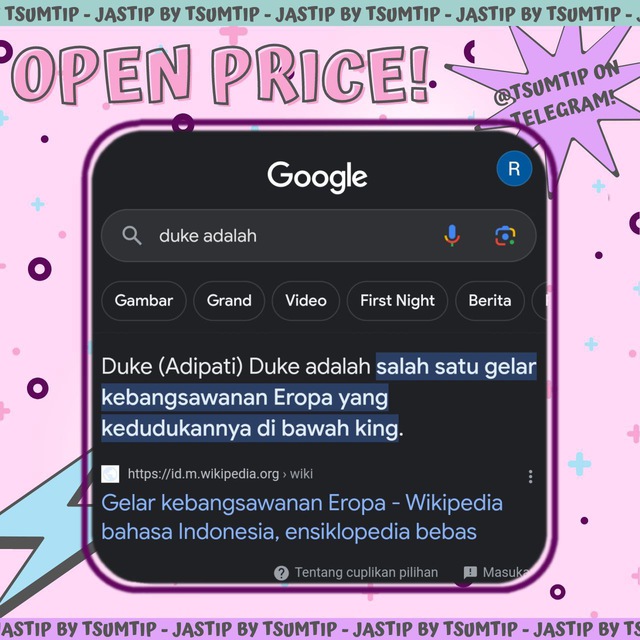 Open price bot.