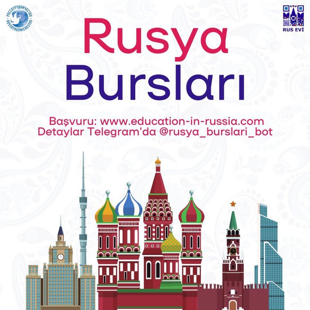 Rusya Bursları 🎓🇷🇺