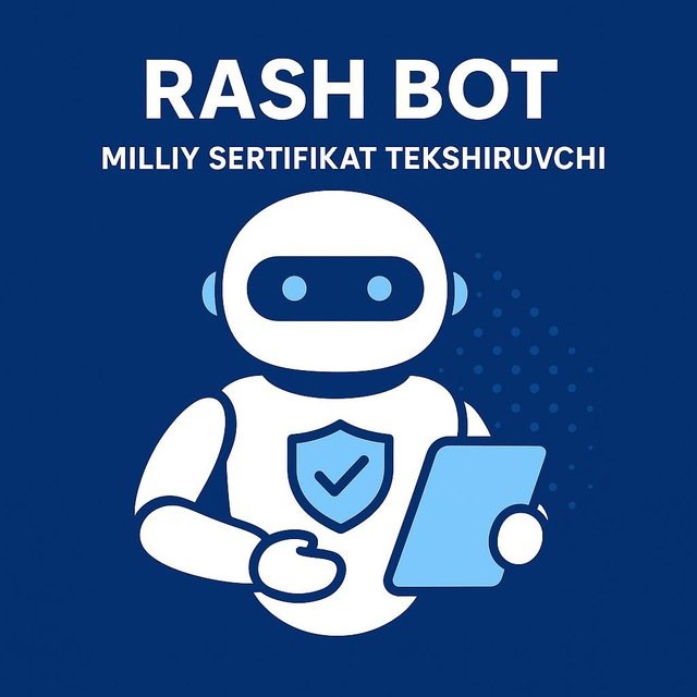 Test tekshiruvchi bot (Rasch modeli)