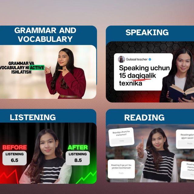 Teacher Gulasal | Darslik