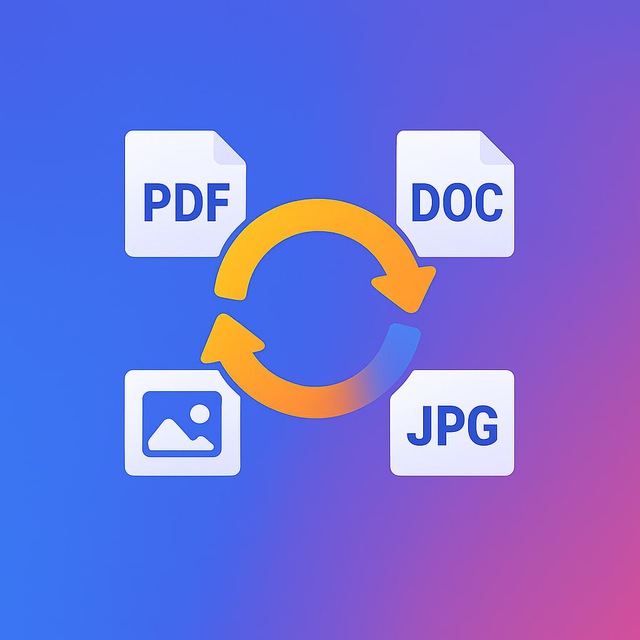 Конвертер файлов | PDF | DOC | JPG | MP4 | ALL | File Converter