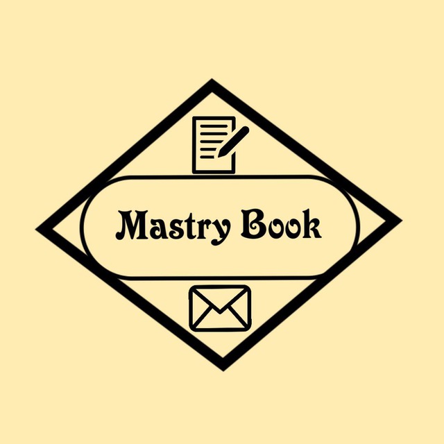 𝑴𝒂𝒔𝒕𝒓𝒚 𝒃𝒐𝒐𝒌