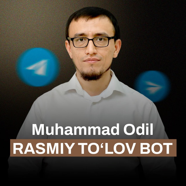 Muhammad Odil | To'lov bot