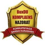 BuxDU Komplaens-nazorat bo'limiga murojaat bot