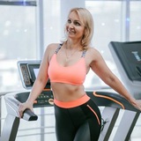 Ольга на спорте