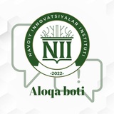 Navoiy innovatsiyalar instituti aloqa boti