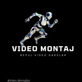 🎞 Video Montaj Qilishni O'rganamiz
