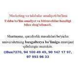 Marketing bo'limi