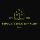 BEPUL ATTESTATSIYA