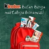 Kinder® bilan birga maktabga boramiz!