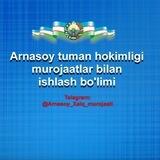 Arnasoy Xalqi murojaatlari